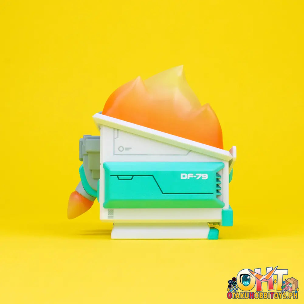 100% Soft Mecha Dumpster Fire Vinyl Figure - Df-079