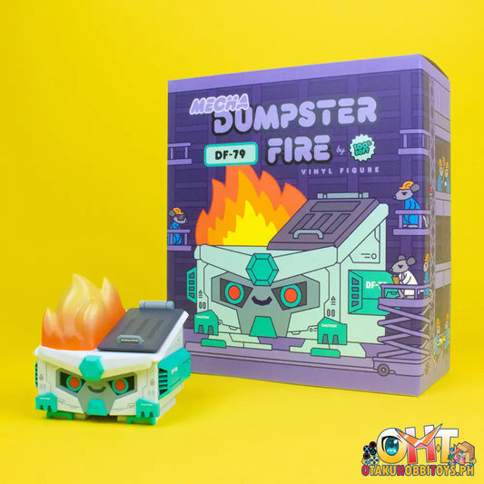 100% Soft Mecha Dumpster Fire Vinyl Figure - Df-079