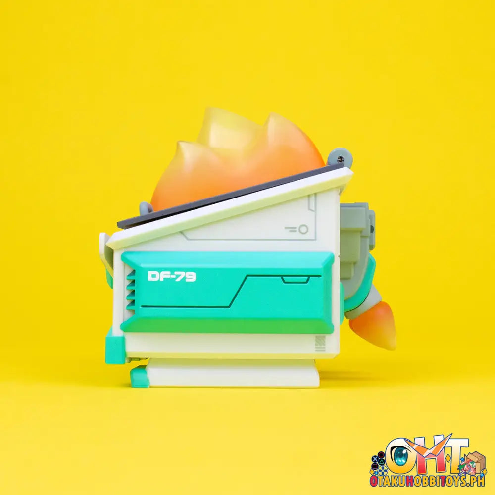 100% Soft Mecha Dumpster Fire Vinyl Figure - Df-079