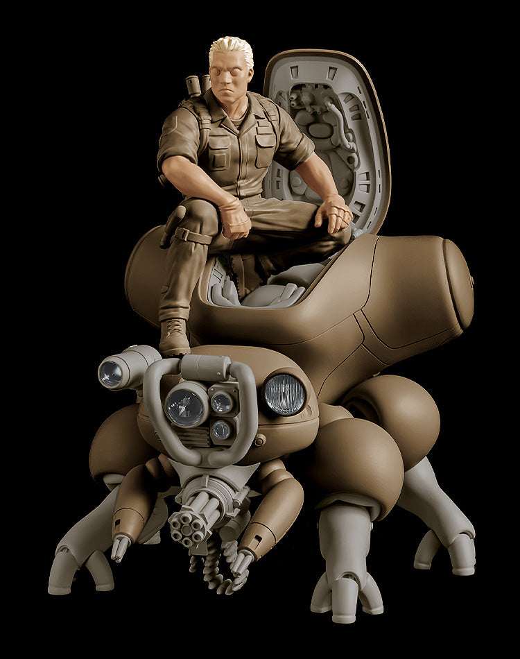 Max Factory Ghost in the Shell (Manga Edition) PLAMAX minimum factory MF-95 Batou with Fuchikoma