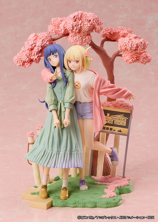 Aniplex Lycoris Recoil Chisato Nishikigi & Takina Inoue Spring Ver. Non-Scale Figure