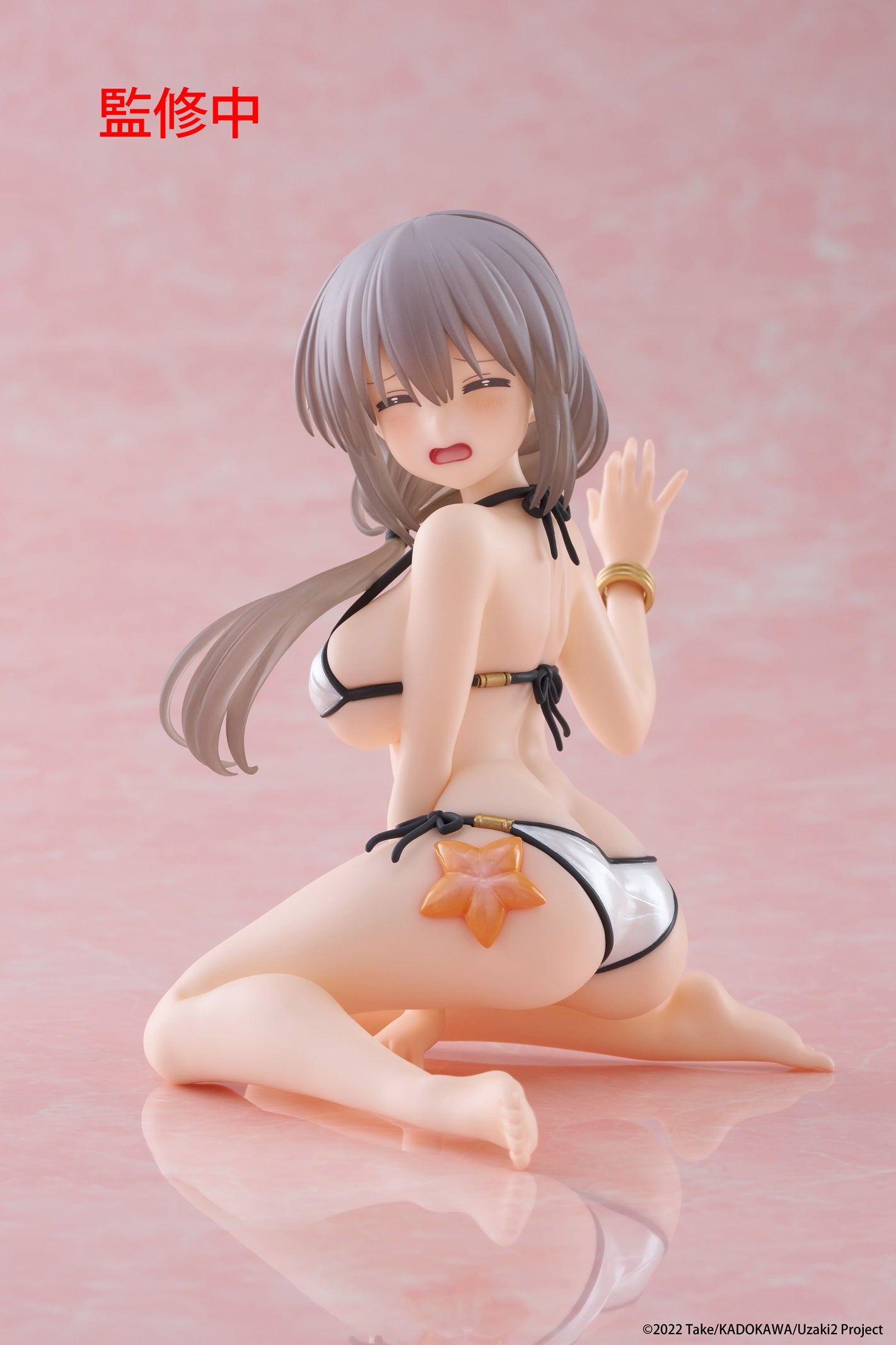 TAITO Uzaki-chan Wants to Hang Out! ω Desktop Cute Figure - Tsuki Uzaki (Swimwear Ver.)