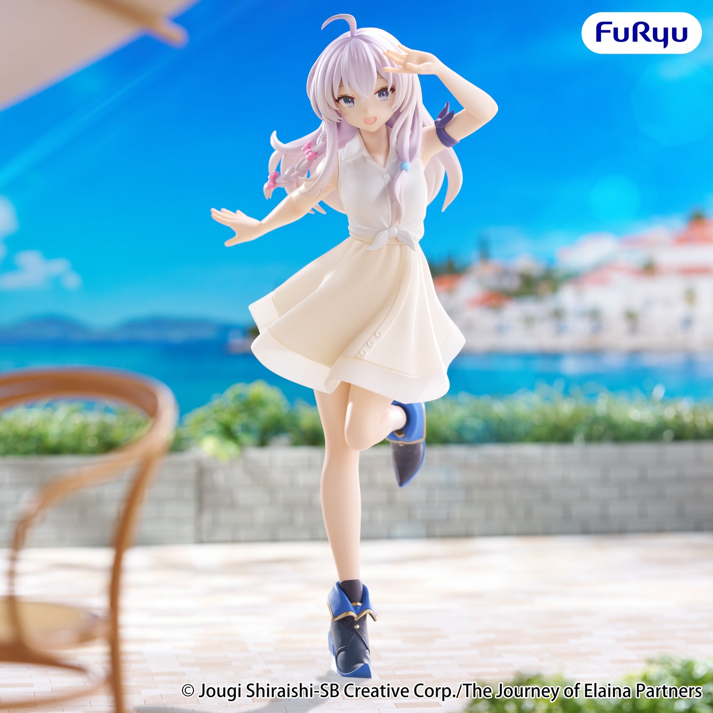 FuRyu The Journey of Elaina Muchute Figure -Elaina White ver.-