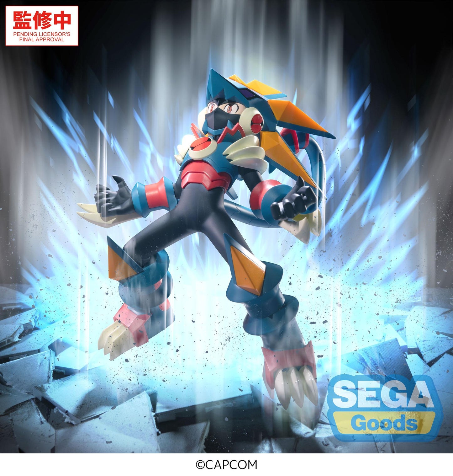 SEGA Luminasta "Mega Man Battle Network" -Mega Man- Gregar Beast