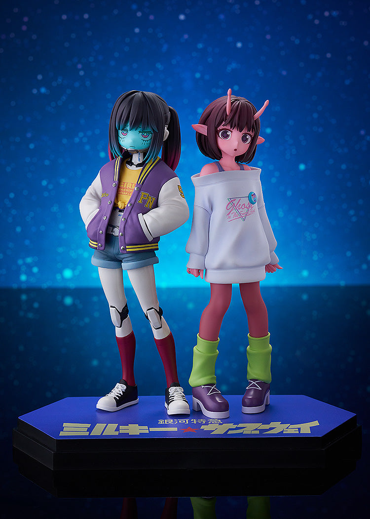 Good Smile Company MILKY☆SUBWAY THE GALACTIC LIMITED EXPRESS POP UP PARADE SP Chiharu & Makina
