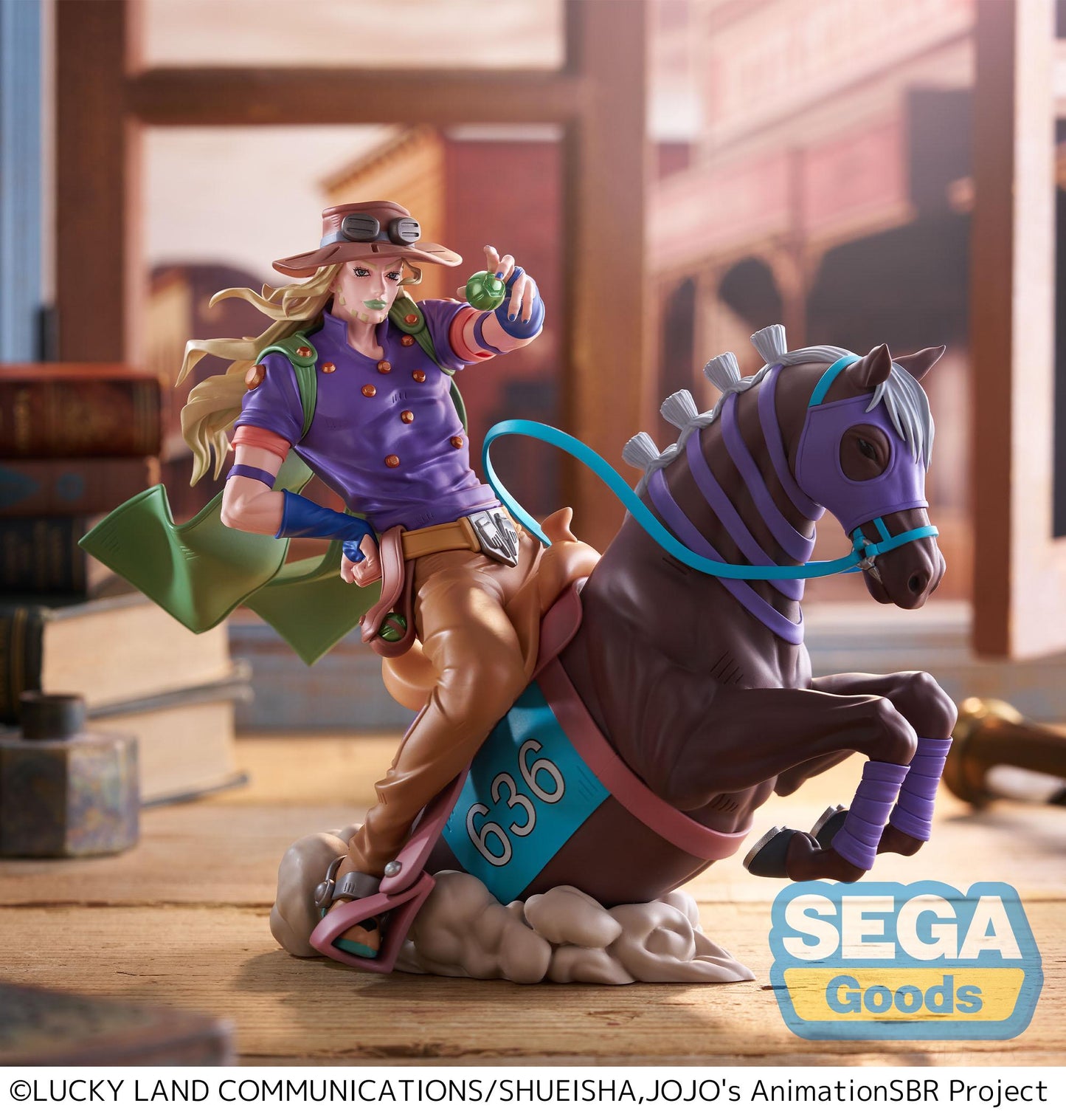 SEGA XrossLinkMAX Anime "STEEL BALL RUN JoJo's Bizarre Adventure" Figure -Gyro Zeppeli-
