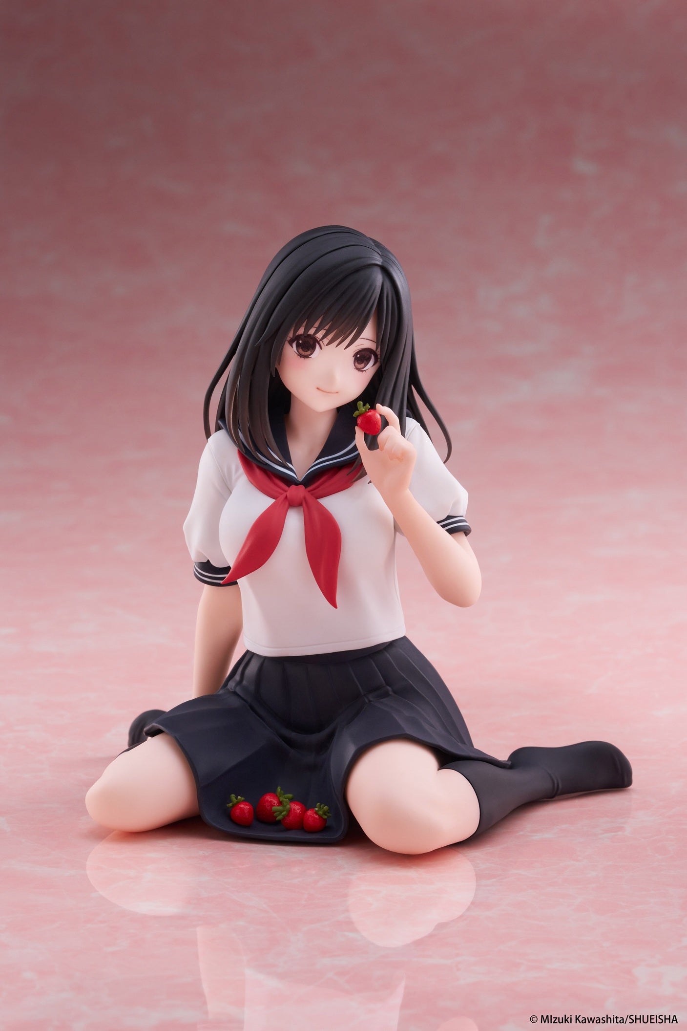 TAITO Strawberry 100% Desktop Cute Figure - Aya Tojo (School uniform Ver.)
