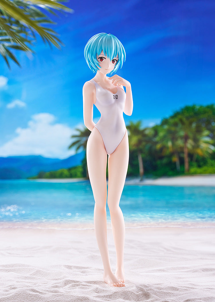 WAVE Rebuild of Evangelion POP UP PARADE BEACH QUEENS Rei Ayanami (One-Piece Style) L Size
