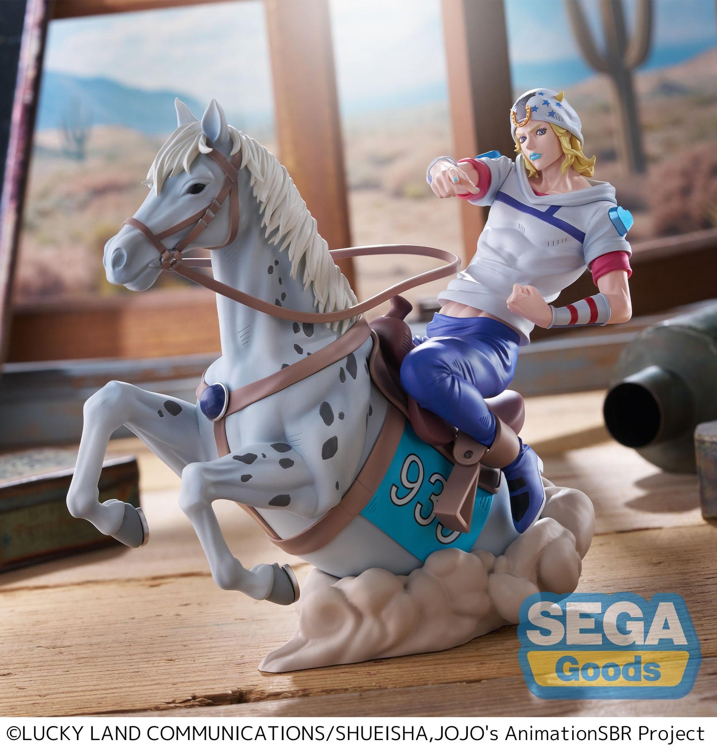 SEGA XrossLinkMAX Anime "STEEL BALL RUN JoJo's Bizarre Adventure" Figure -Johnny Joestar-