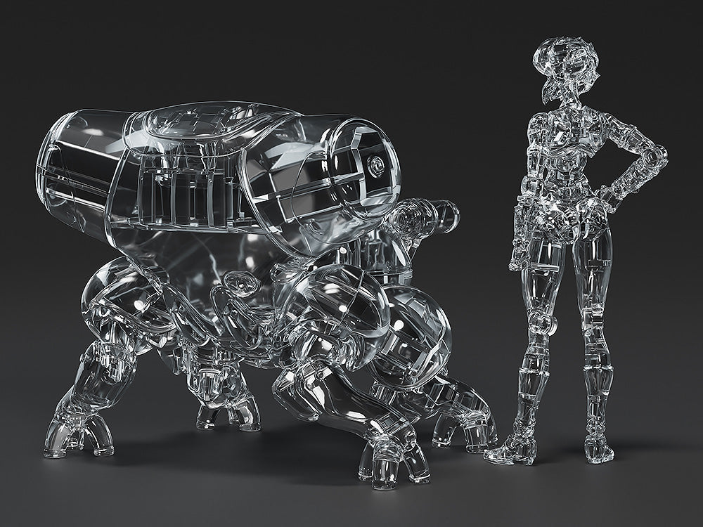 Max Factory Ghost in the Shell (Manga Edition) PLAMAX minimum factory MF-96 Motoko Kusanagi with Fuchikoma: Thermoptic Camouflage Ver.