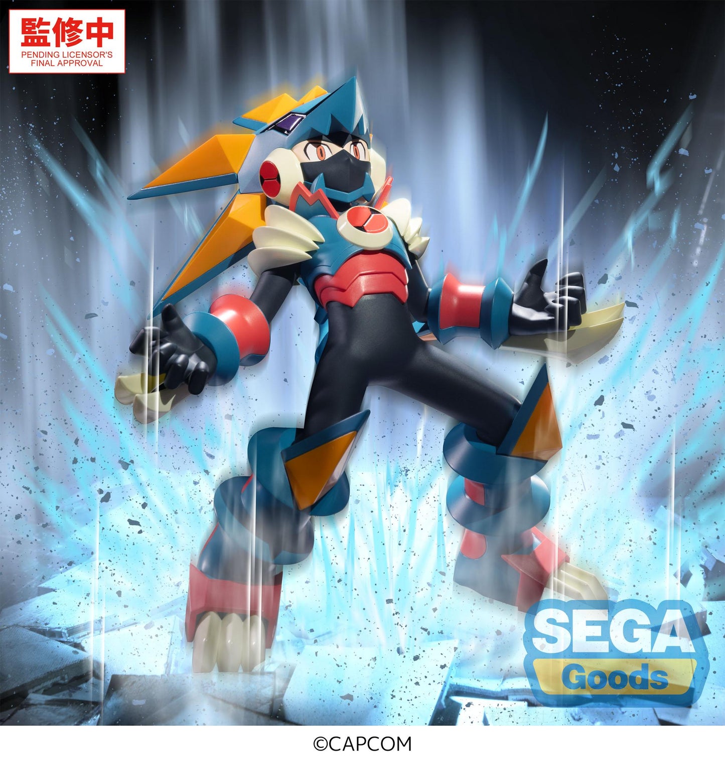 SEGA Luminasta "Mega Man Battle Network" -Mega Man- Gregar Beast