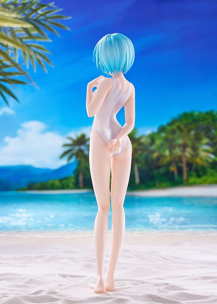 WAVE Rebuild of Evangelion POP UP PARADE BEACH QUEENS Rei Ayanami (One-Piece Style) L Size
