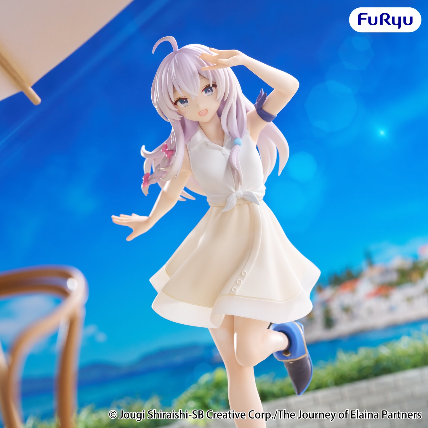 FuRyu The Journey of Elaina Muchute Figure -Elaina White ver.-