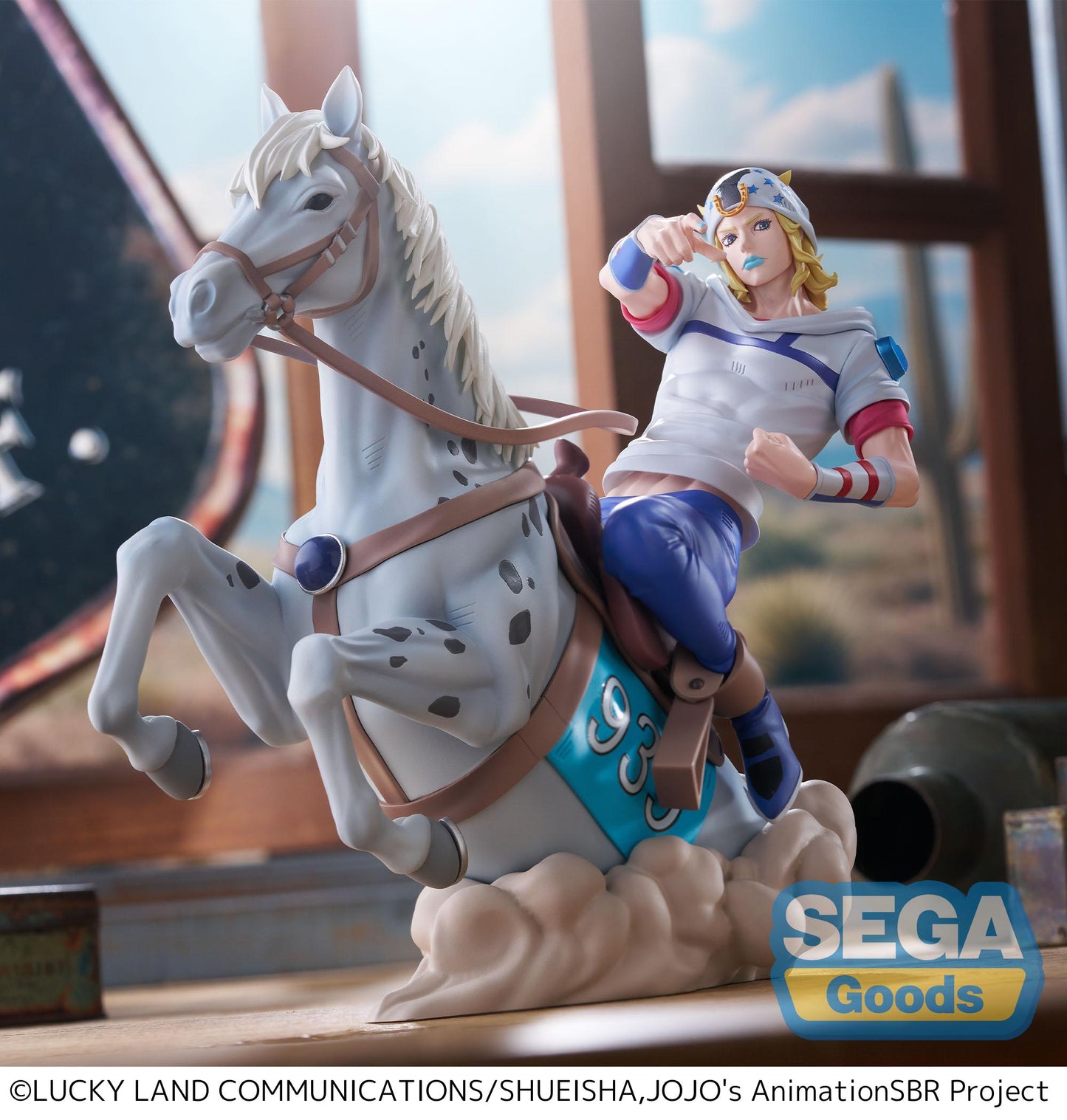 SEGA XrossLinkMAX Anime "STEEL BALL RUN JoJo's Bizarre Adventure" Figure -Johnny Joestar-