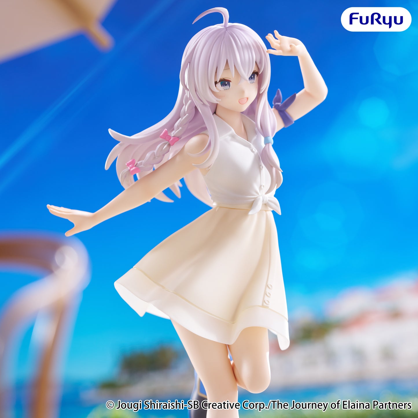 FuRyu The Journey of Elaina Muchute Figure -Elaina White ver.-