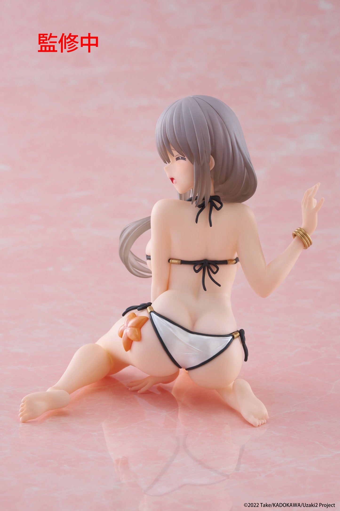 TAITO Uzaki-chan Wants to Hang Out! ω Desktop Cute Figure - Tsuki Uzaki (Swimwear Ver.)