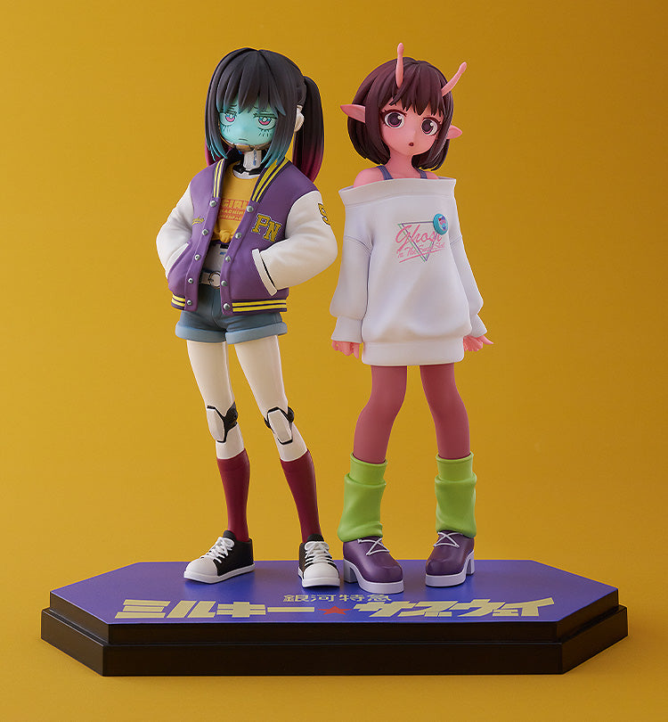 Good Smile Company MILKY☆SUBWAY THE GALACTIC LIMITED EXPRESS POP UP PARADE SP Chiharu & Makina