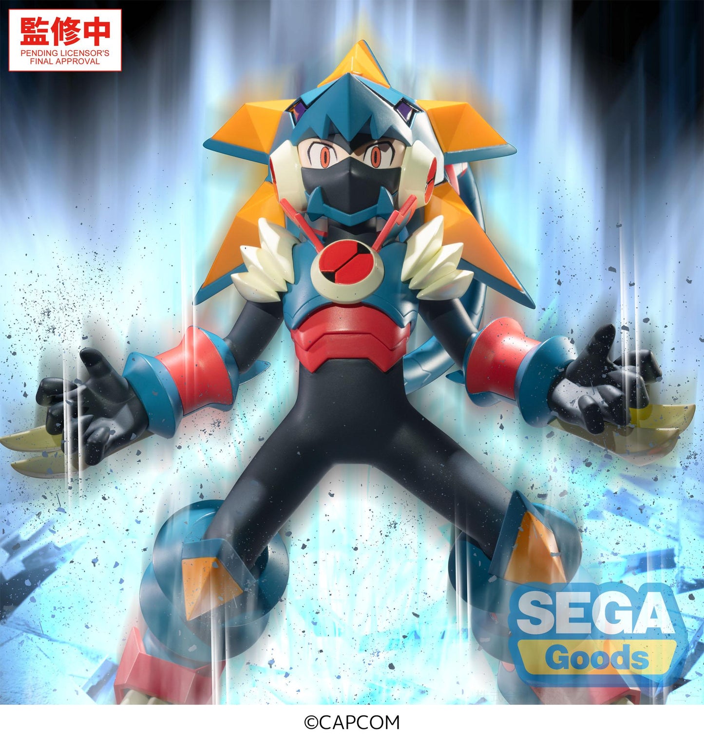 SEGA Luminasta "Mega Man Battle Network" -Mega Man- Gregar Beast