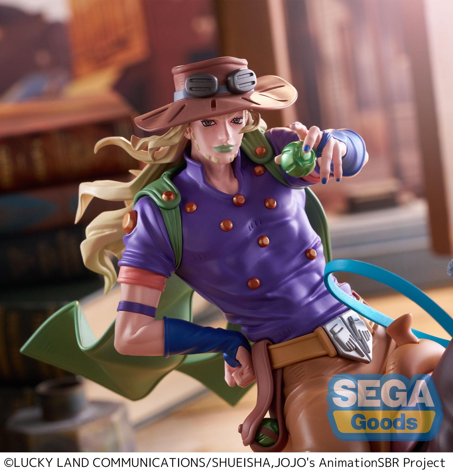 SEGA XrossLinkMAX Anime "STEEL BALL RUN JoJo's Bizarre Adventure" Figure -Gyro Zeppeli-