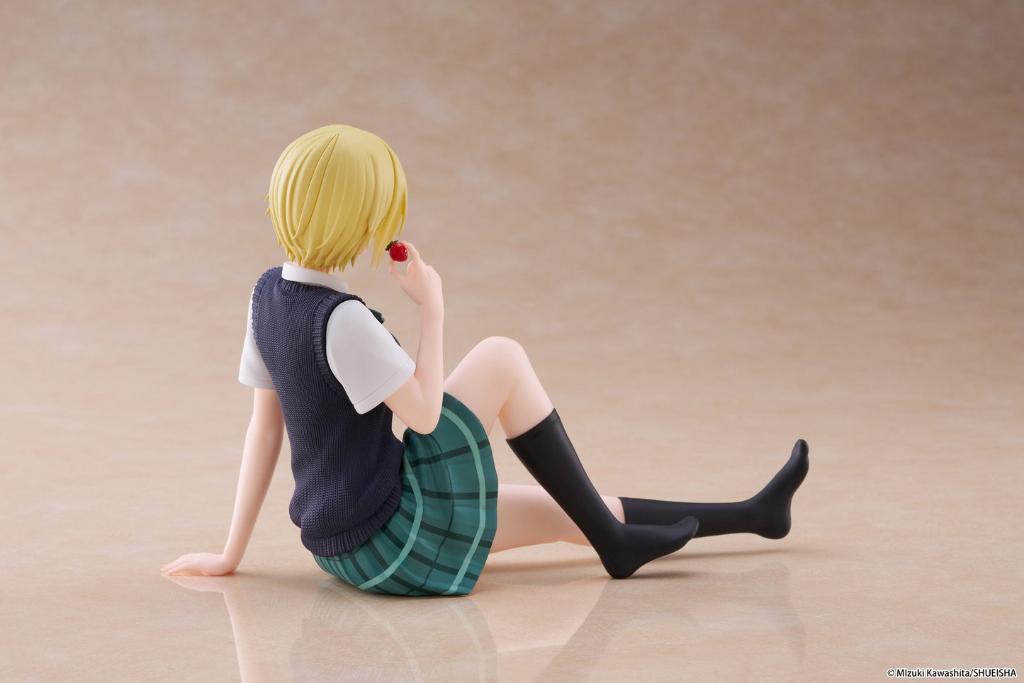 TAITO Strawberry 100% Desktop Cute Figure - Tsukasa Nishino (School uniform Ver.)