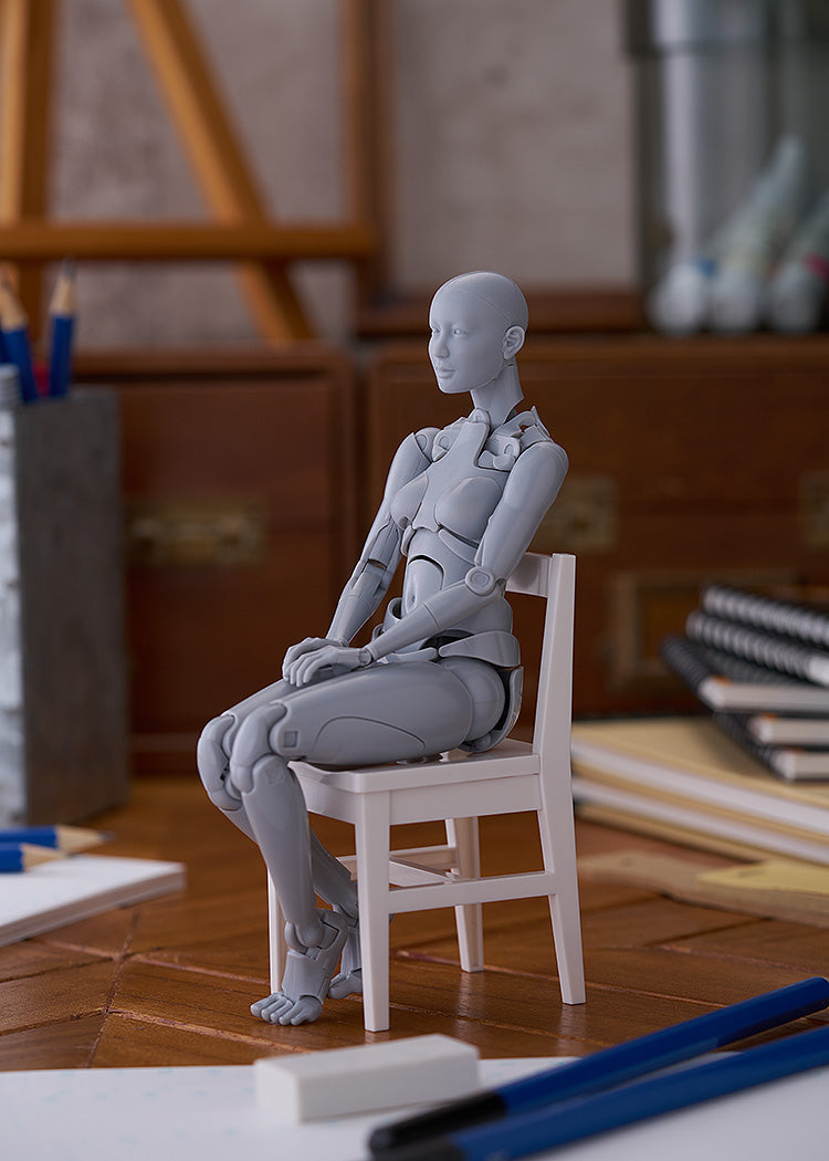 Max Factory Nishimura Style Drawing Doll Olive Gray