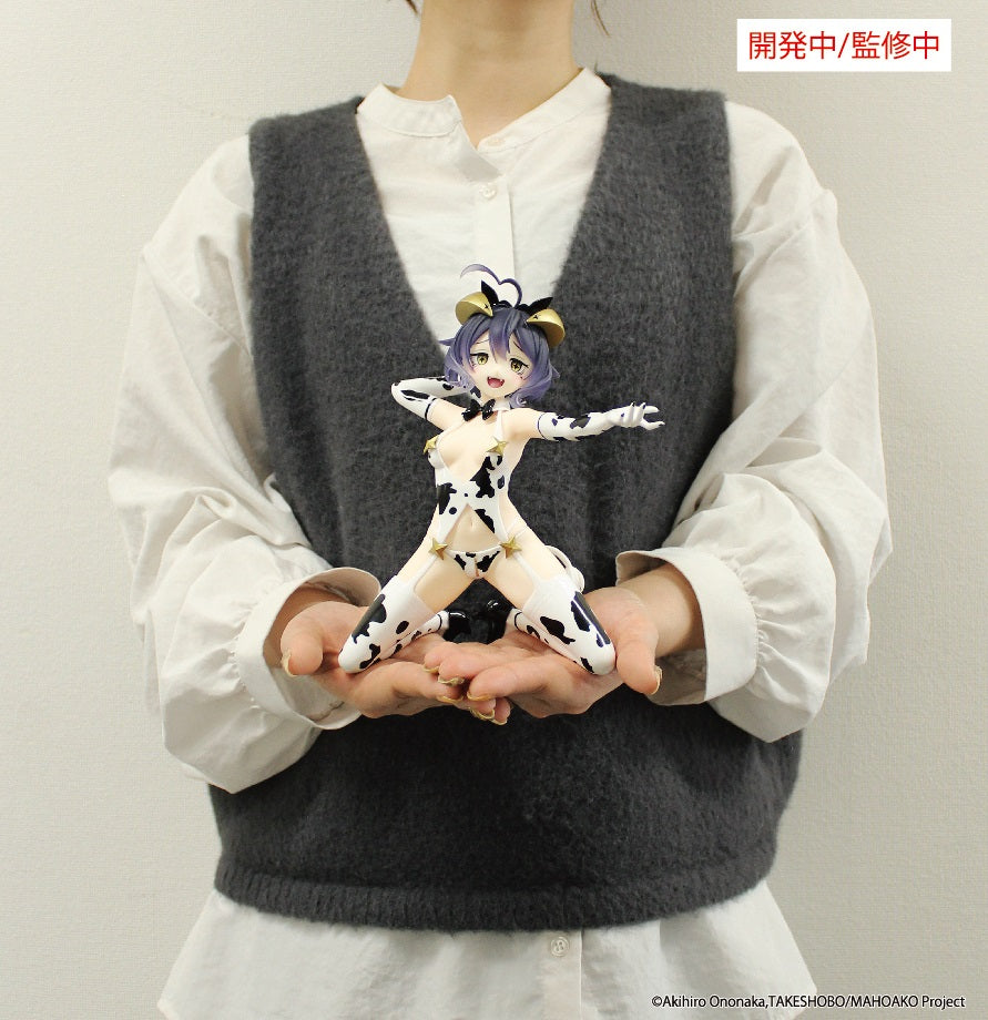 SYSTEM SERVICE Gushing over Magical Girls One-Seventh Carat Figure Magia Evil Cow Pattern Ver.