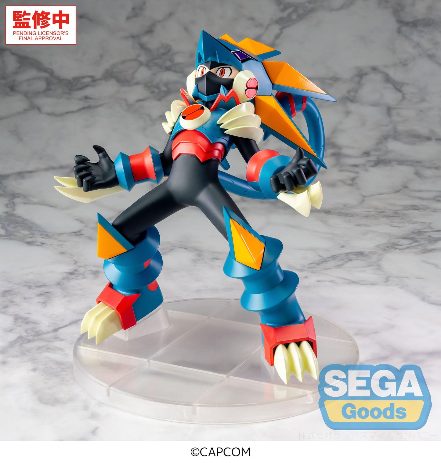 SEGA Luminasta "Mega Man Battle Network" -Mega Man- Gregar Beast
