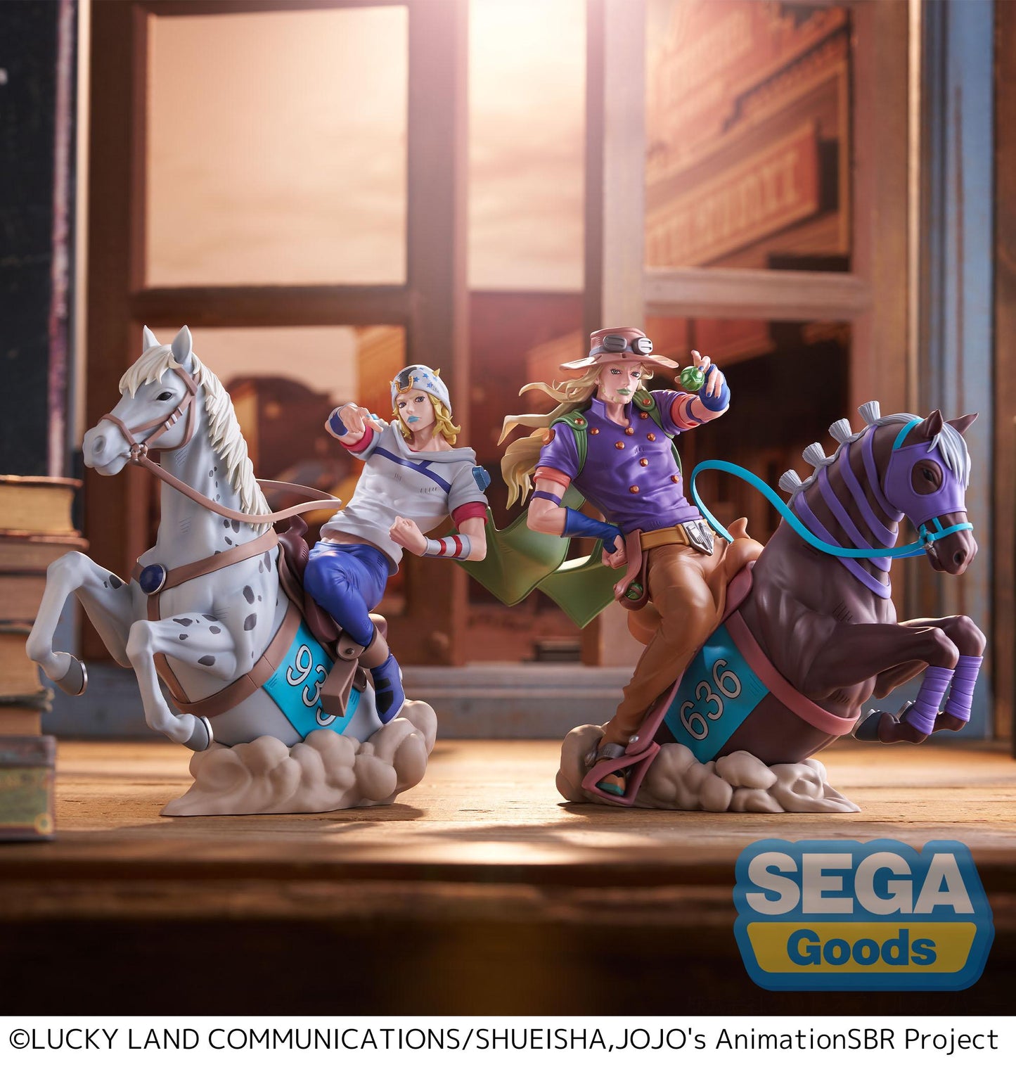 SEGA XrossLinkMAX Anime "STEEL BALL RUN JoJo's Bizarre Adventure" Figure -Gyro Zeppeli-