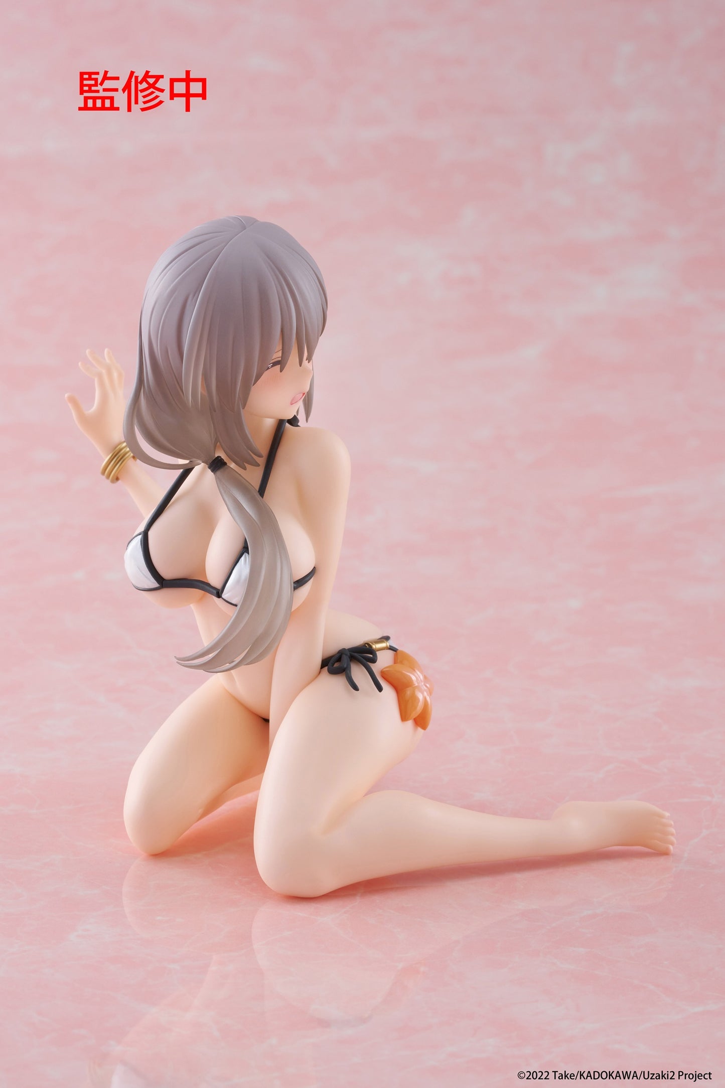 TAITO Uzaki-chan Wants to Hang Out! ω Desktop Cute Figure - Tsuki Uzaki (Swimwear Ver.)