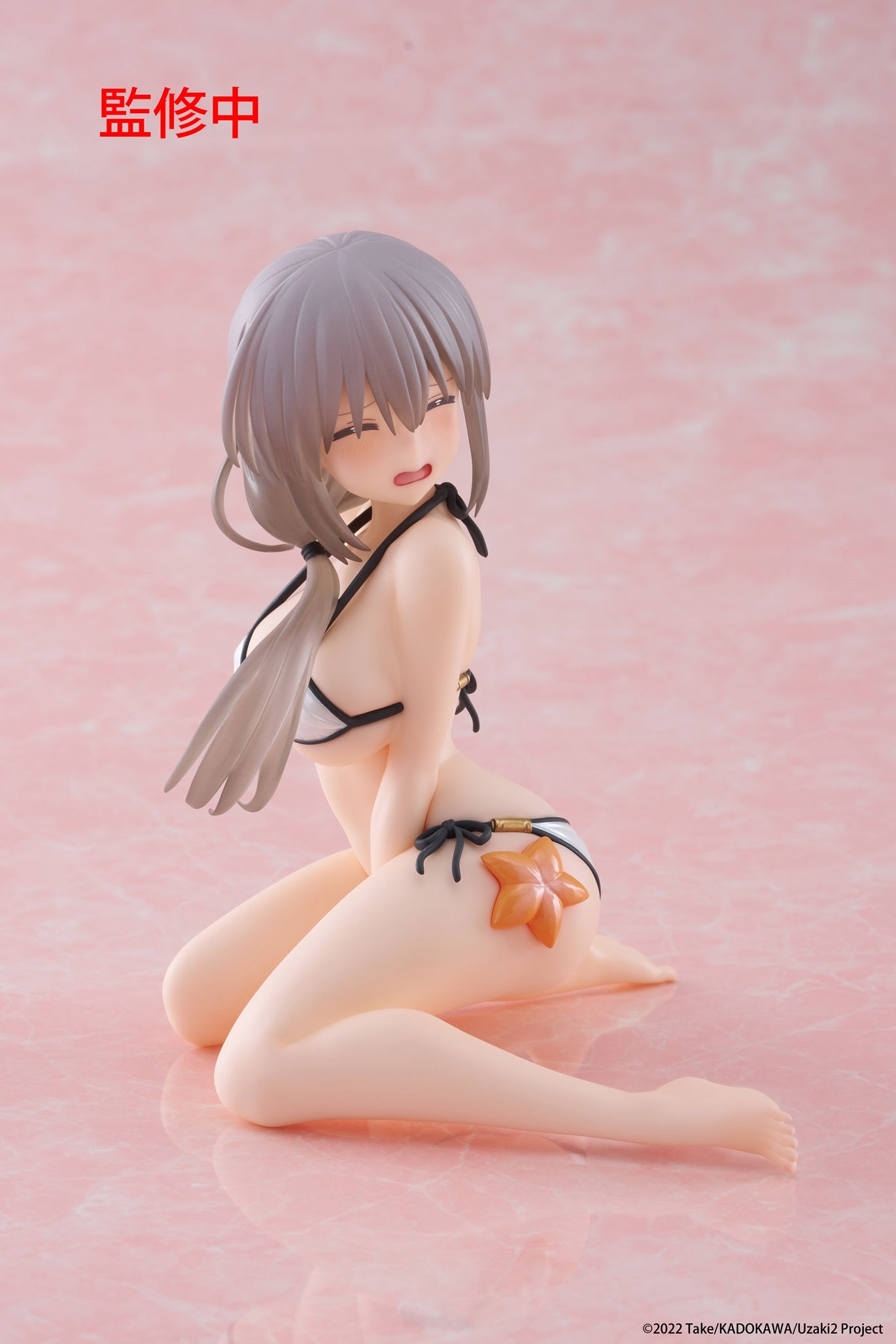 TAITO Uzaki-chan Wants to Hang Out! ω Desktop Cute Figure - Tsuki Uzaki (Swimwear Ver.)