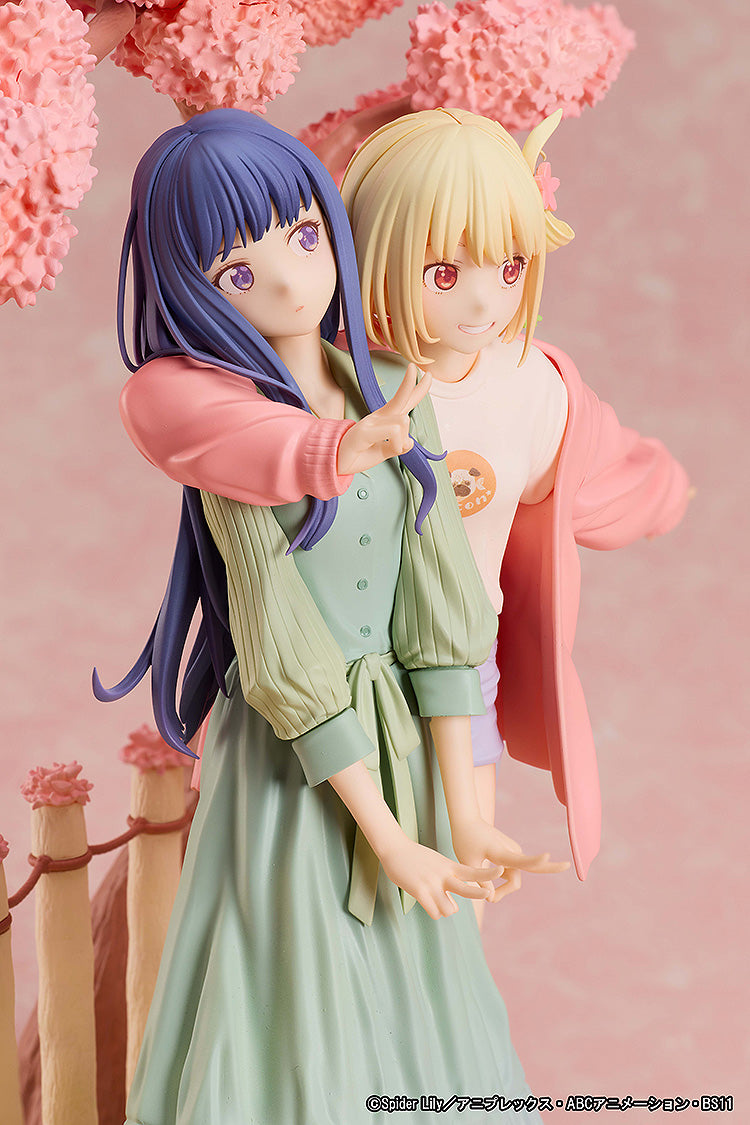 Aniplex Lycoris Recoil Chisato Nishikigi & Takina Inoue Spring Ver. Non-Scale Figure