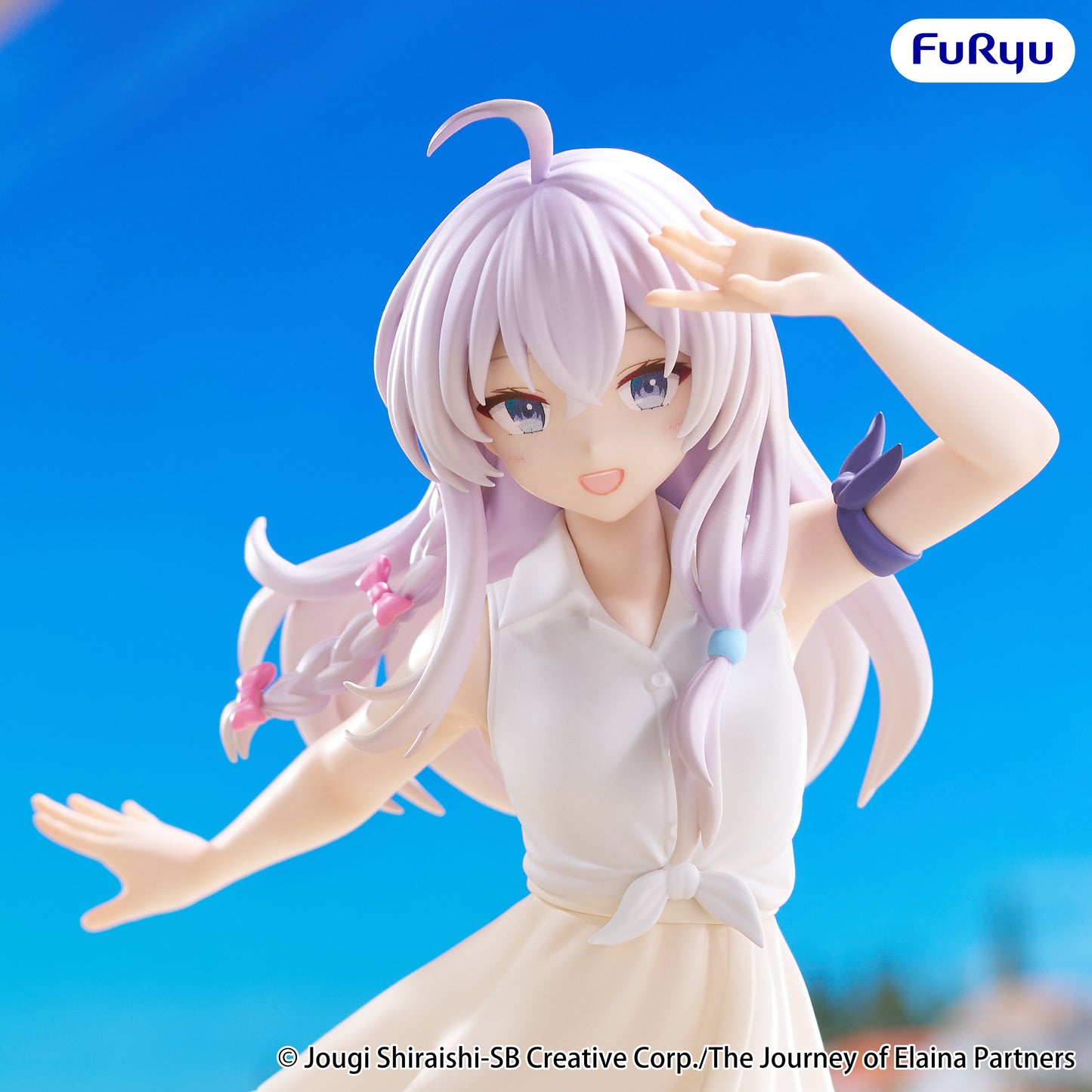 FuRyu The Journey of Elaina Muchute Figure -Elaina White ver.-