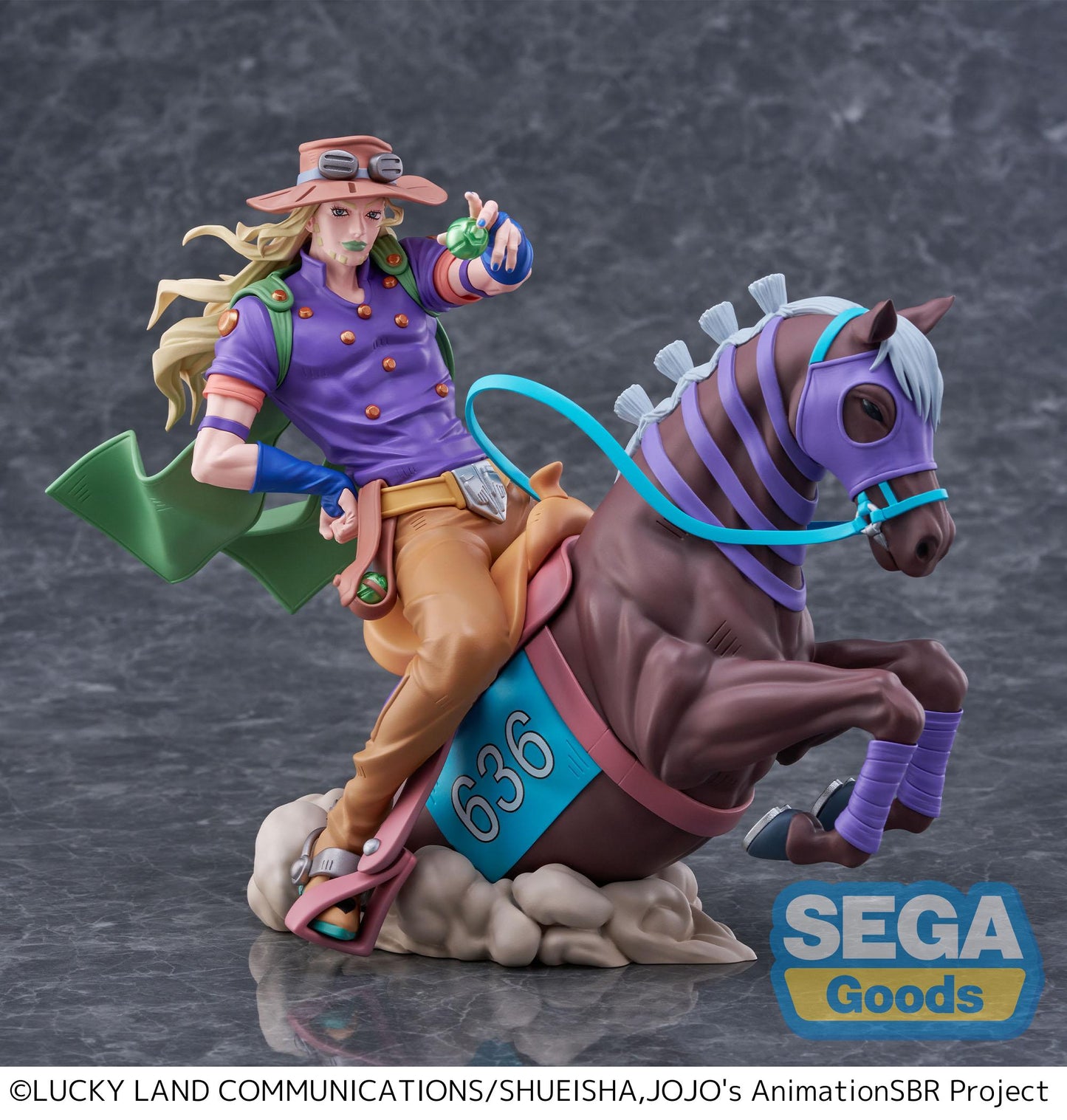 SEGA XrossLinkMAX Anime "STEEL BALL RUN JoJo's Bizarre Adventure" Figure -Gyro Zeppeli-
