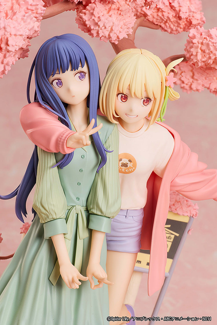 Aniplex Lycoris Recoil Chisato Nishikigi & Takina Inoue Spring Ver. Non-Scale Figure