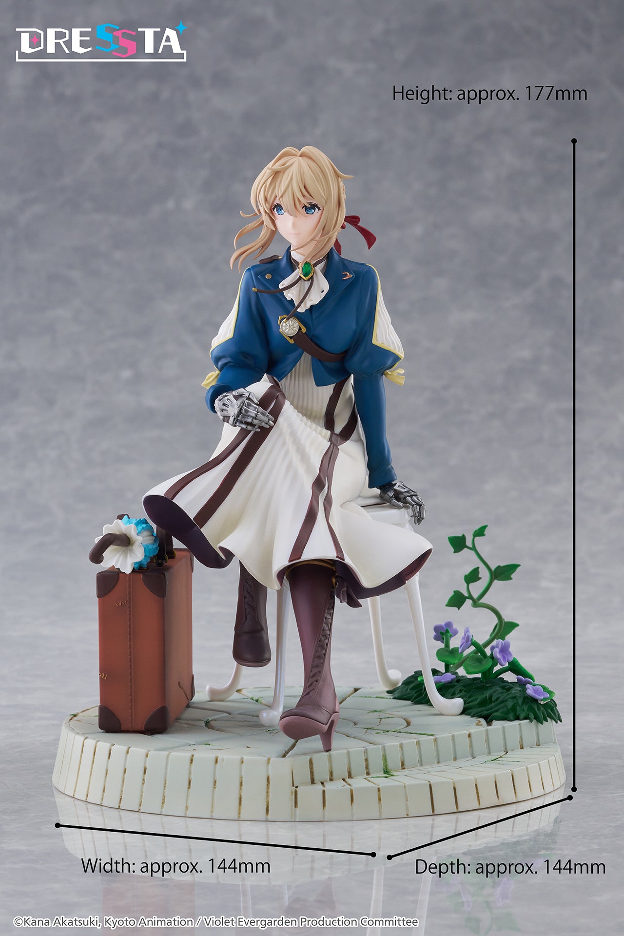 TAITO Violet Evergarden DRESSTA Statue Figure - Violet Evergarden