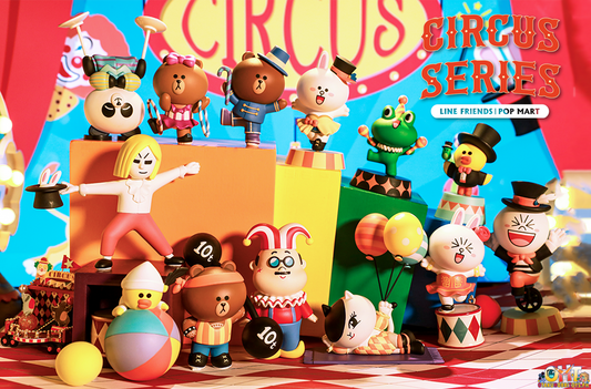POP MART! Line Friends Circus (Box of 12)