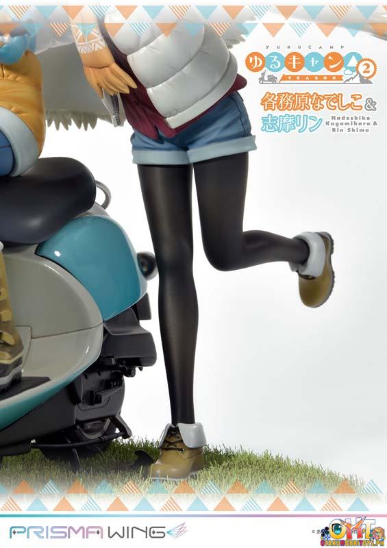 PRISMA WING Laid-Back Camp 1/7 Nadeshiko Kagamihara & Rin Shima