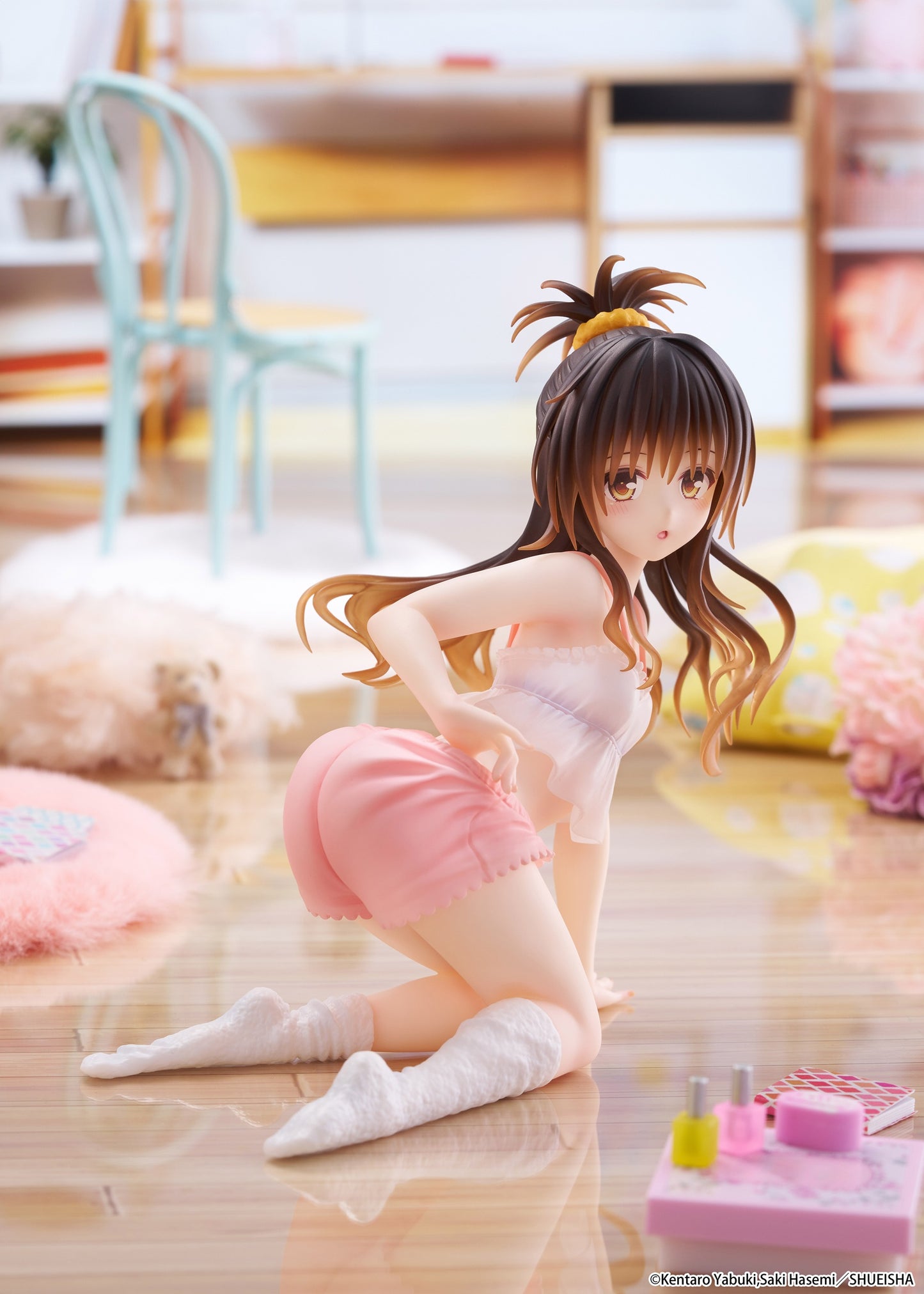 TAITO To Love-Ru Darkness Desktop Cute Figure - Mikan Yuki (Roomwear Ver.)