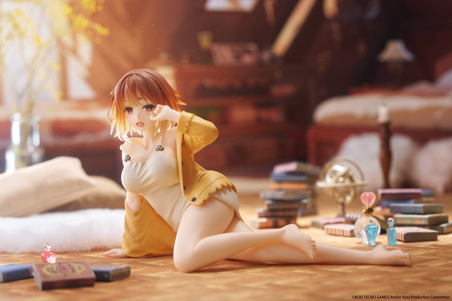TAITO Atelier Ryza Ever Darkness & the Secret Hideout Desktop Cute Figure - Ryza (Nightwear Ver.) (Rerelease)