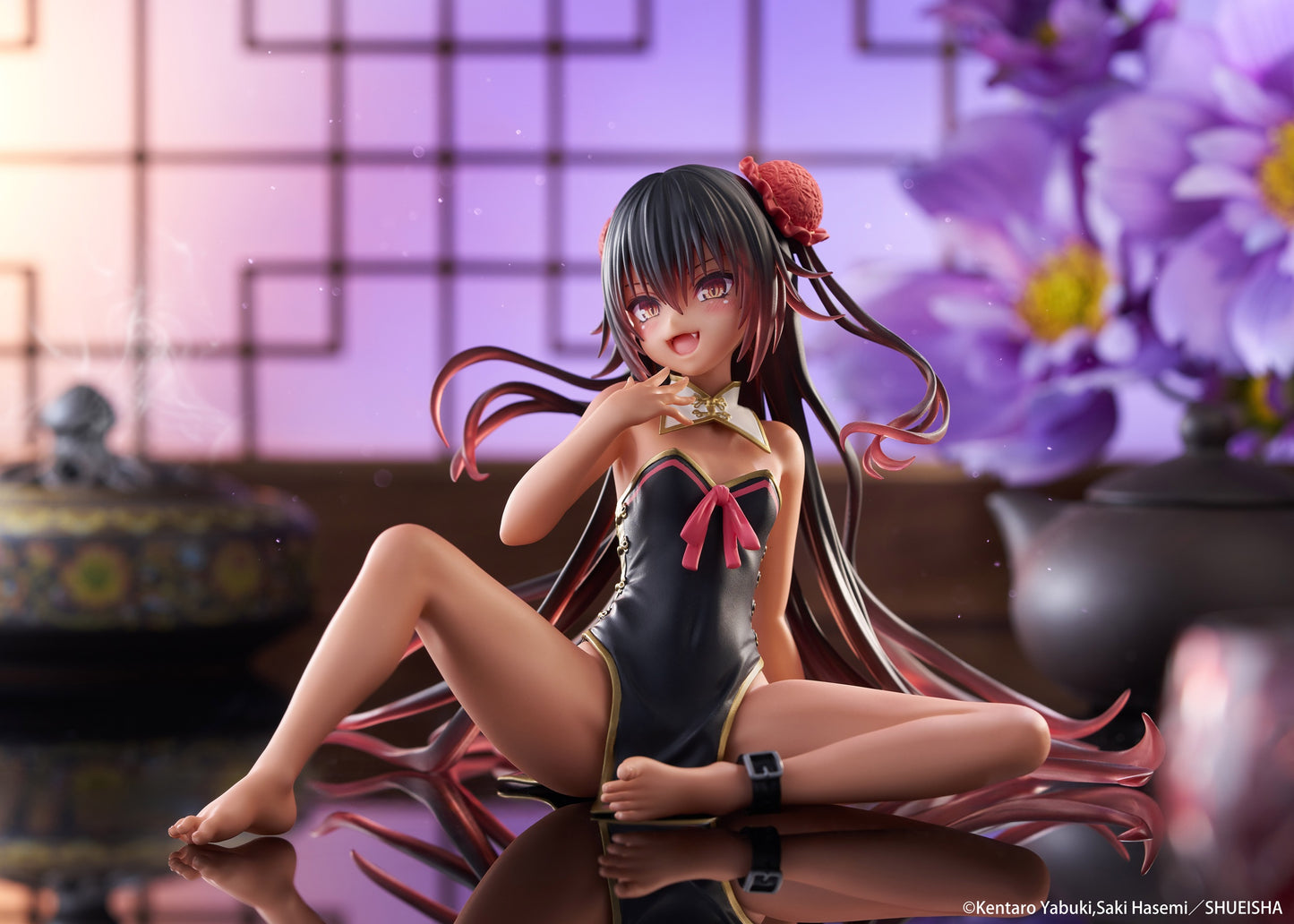 TAITO To Love-Ru Darkness Desktop Cute Figure - Nemesis (Chinese Dress Ver.)