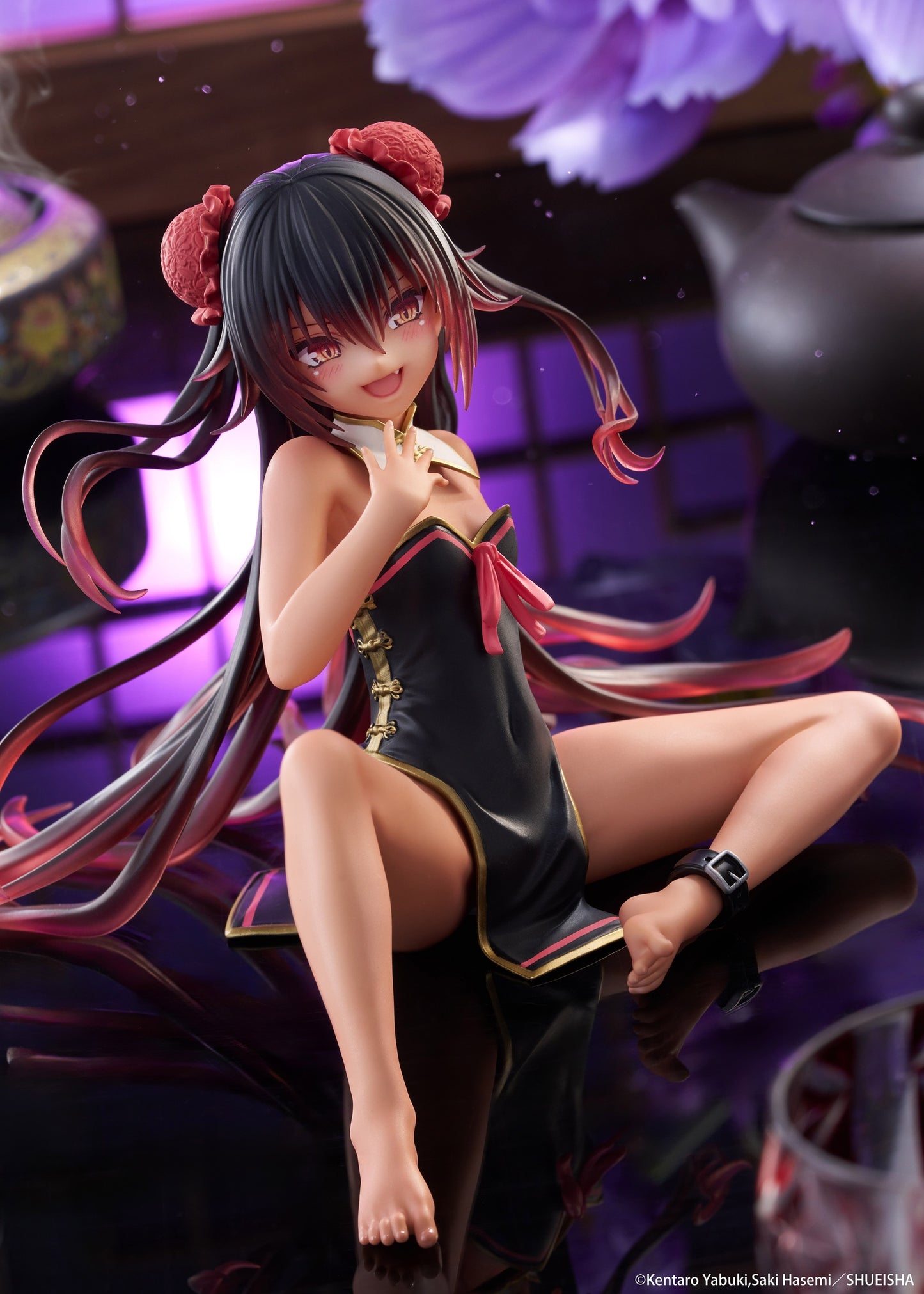 TAITO To Love-Ru Darkness Desktop Cute Figure - Nemesis (Chinese Dress Ver.)