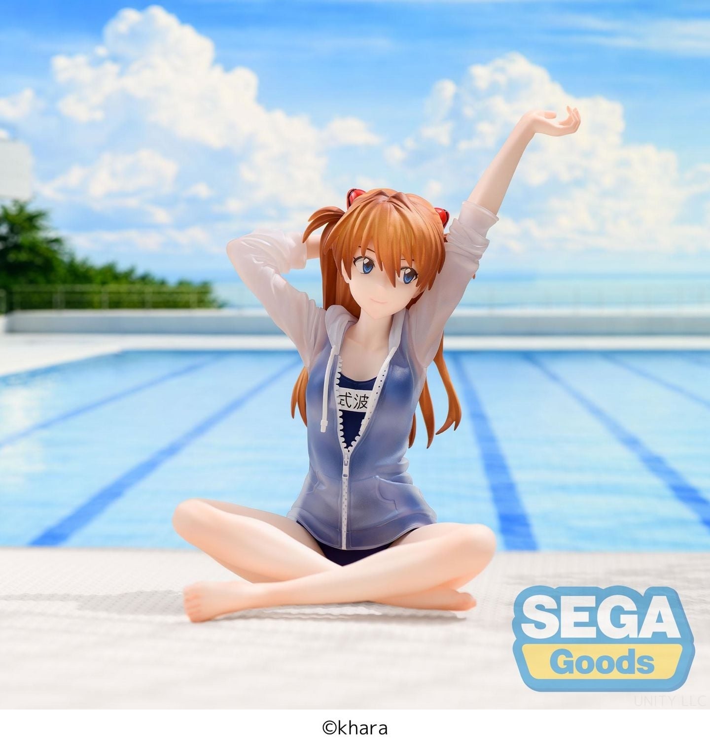 SEGA Yumemirize "Evangelion: New Theatrical Edition" -Asuka Shikinami Langley- School Swimsuit Ver.