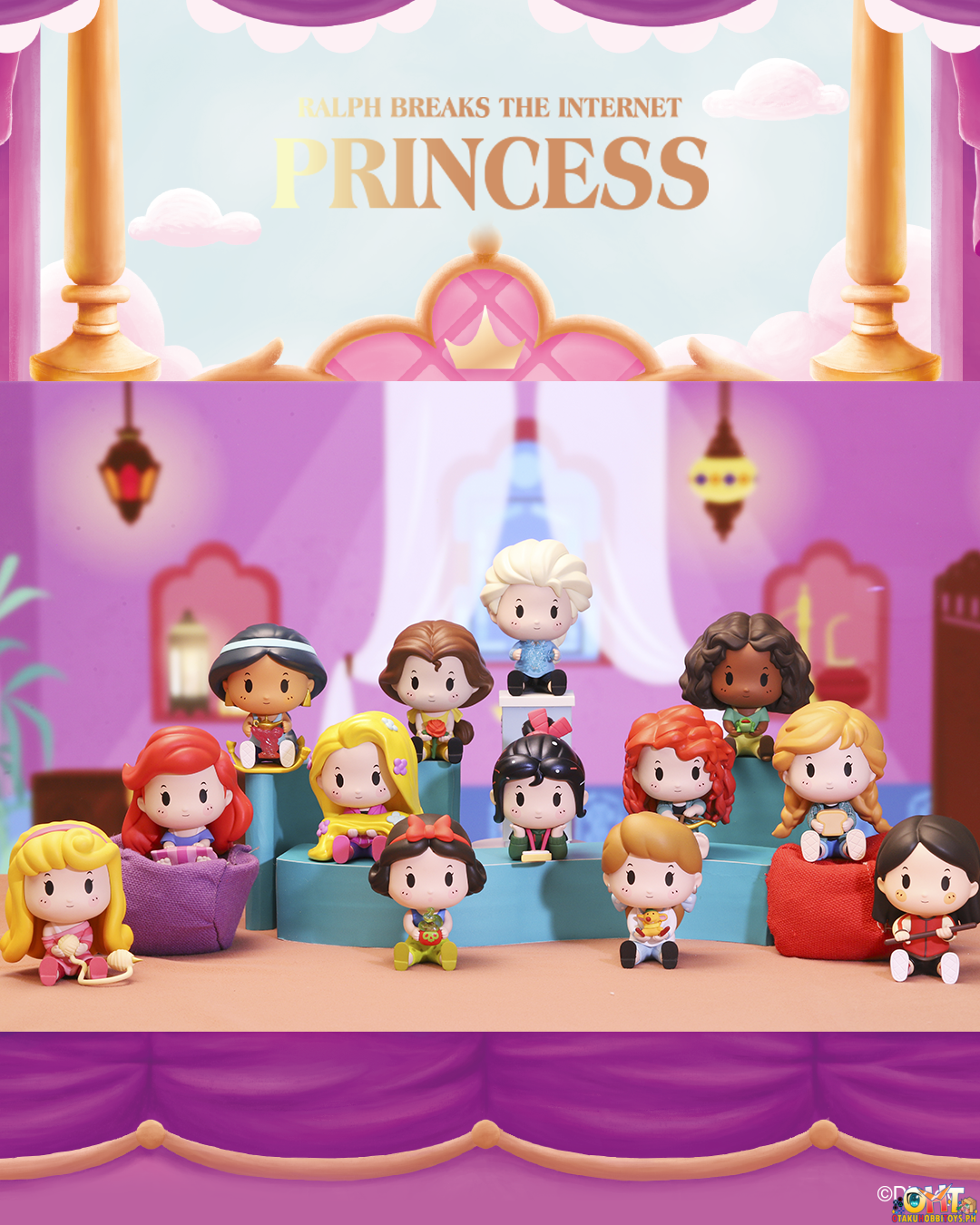 POP MART! Disney Ralph Breaks the Internet - Princess Series (Box of 12)