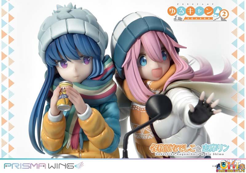 PRISMA WING Laid-Back Camp 1/7 Nadeshiko Kagamihara & Rin Shima
