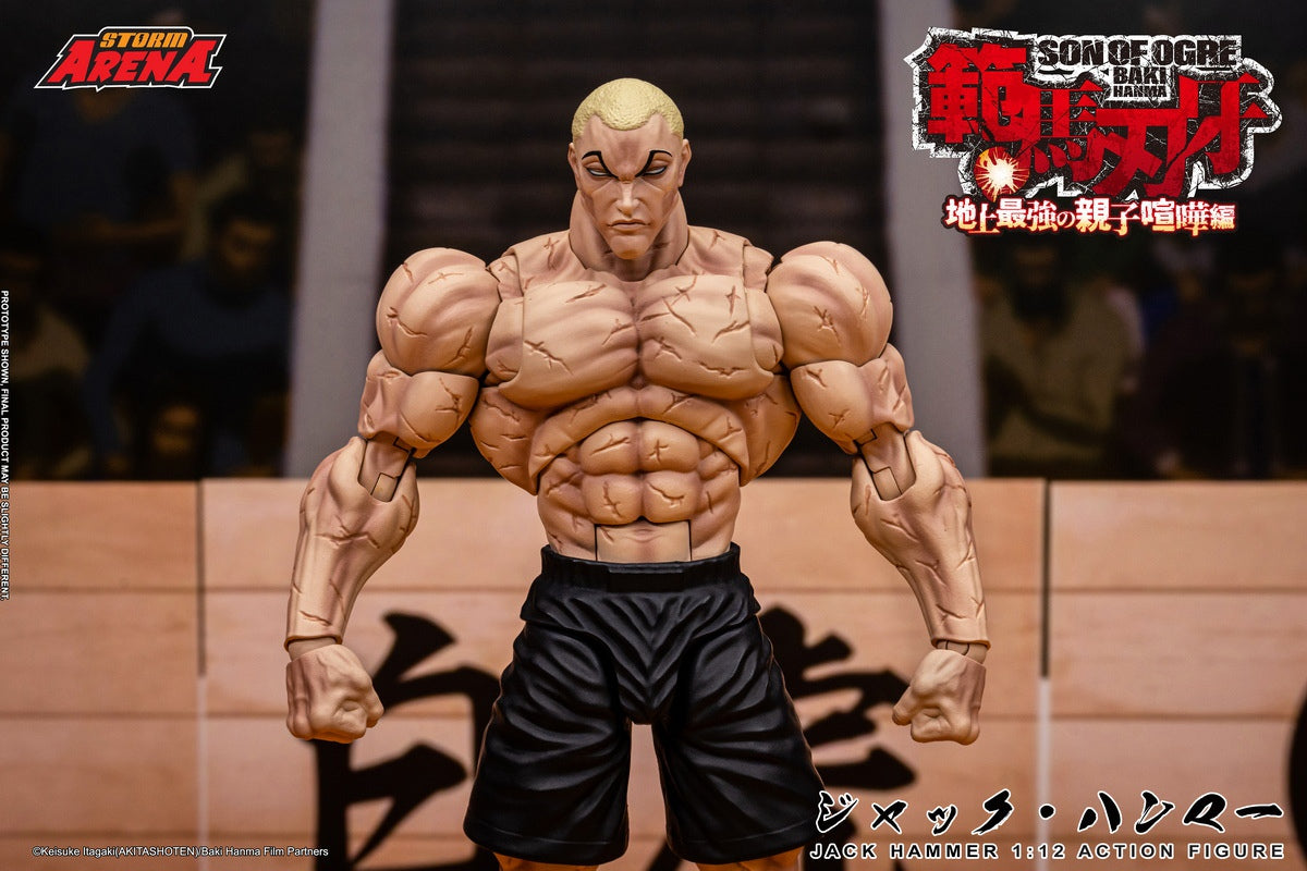 Storm Arena  1/12 Baki Hanma: Jack Hammer Action Figure