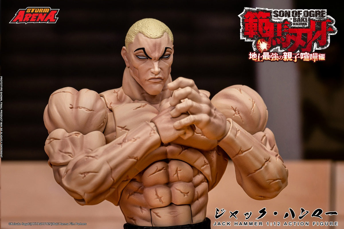 Storm Arena  1/12 Baki Hanma: Jack Hammer Action Figure