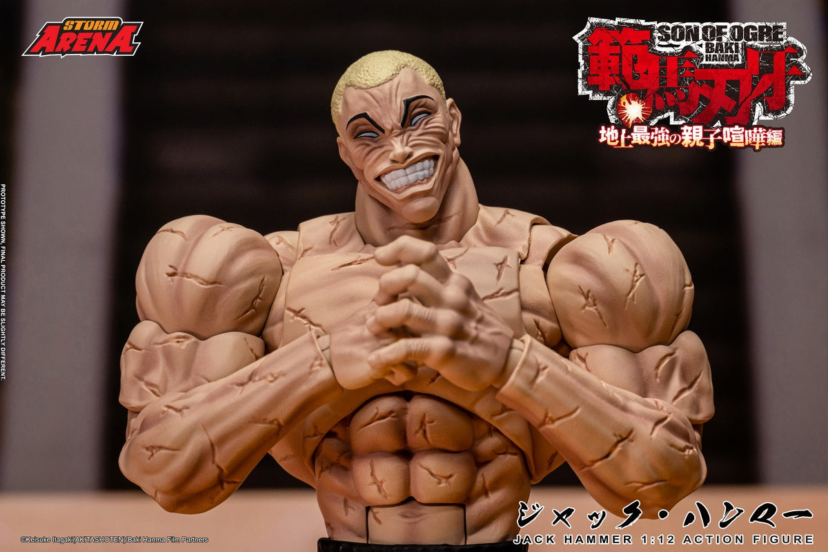 Storm Arena  1/12 Baki Hanma: Jack Hammer Action Figure