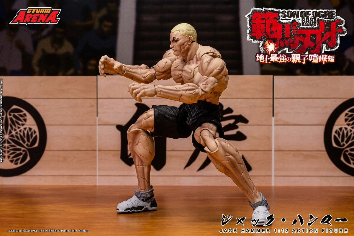 Storm Arena  1/12 Baki Hanma: Jack Hammer Action Figure