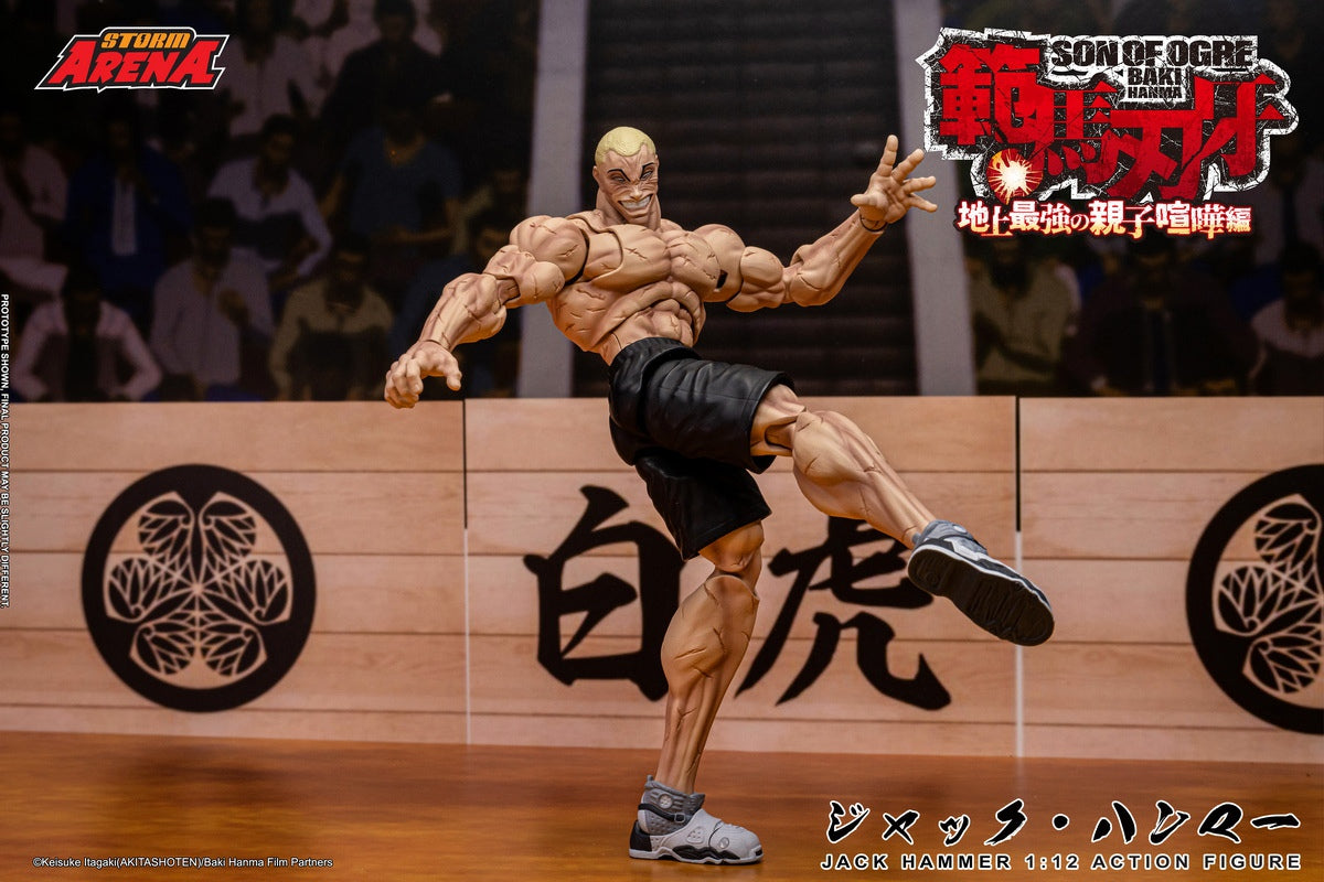 Storm Arena  1/12 Baki Hanma: Jack Hammer Action Figure