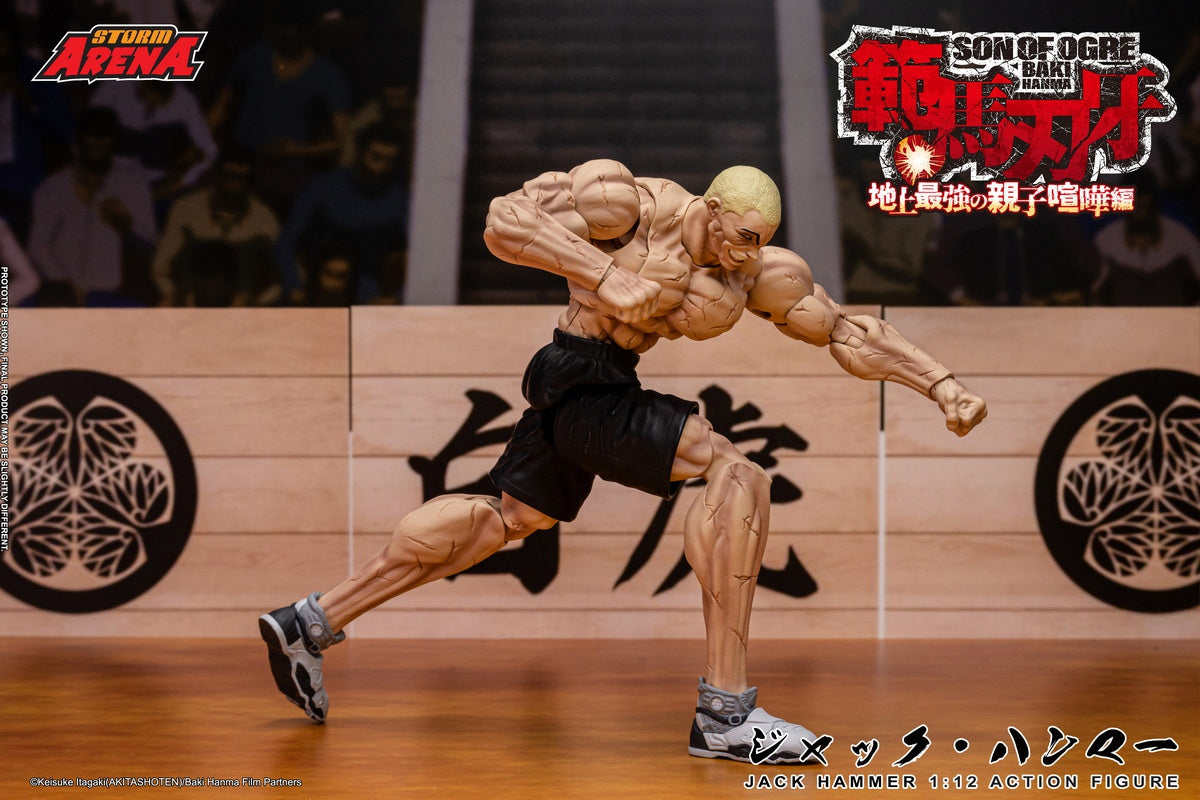 Storm Arena  1/12 Baki Hanma: Jack Hammer Action Figure